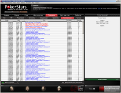 PokerStars lobby